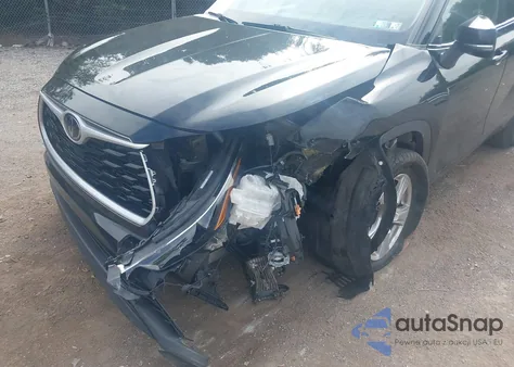 2022 Toyota Highlander Le из США, поврежденный, VIN 5TDBZRBH6NS584981